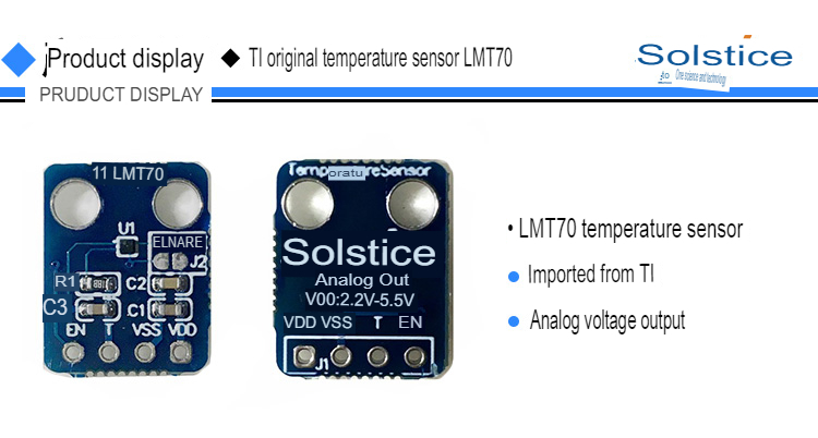 analogový senzor teploty LMT70