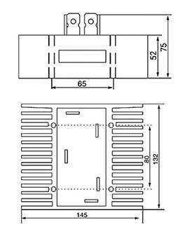 SQL200A1600V 200A 1600V třífázový usměrňovač