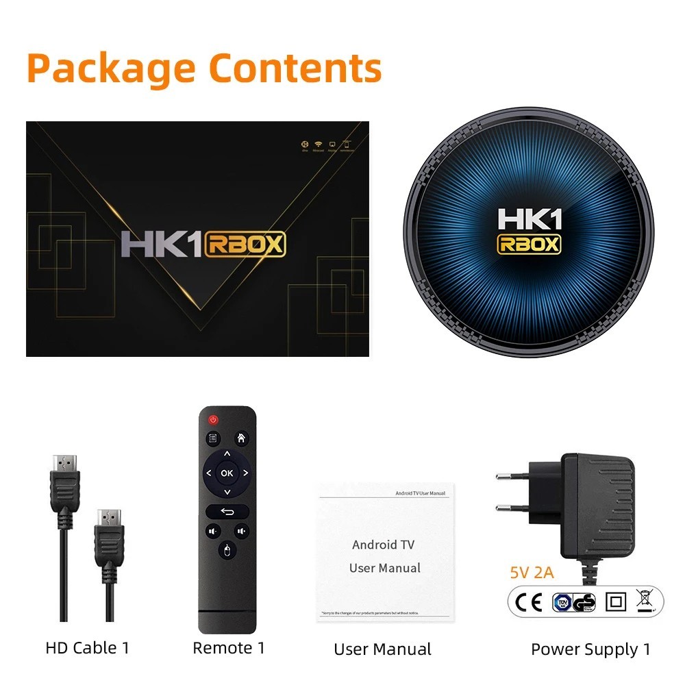 TV Box HK1 RBOX W2 S905W2 Android 11