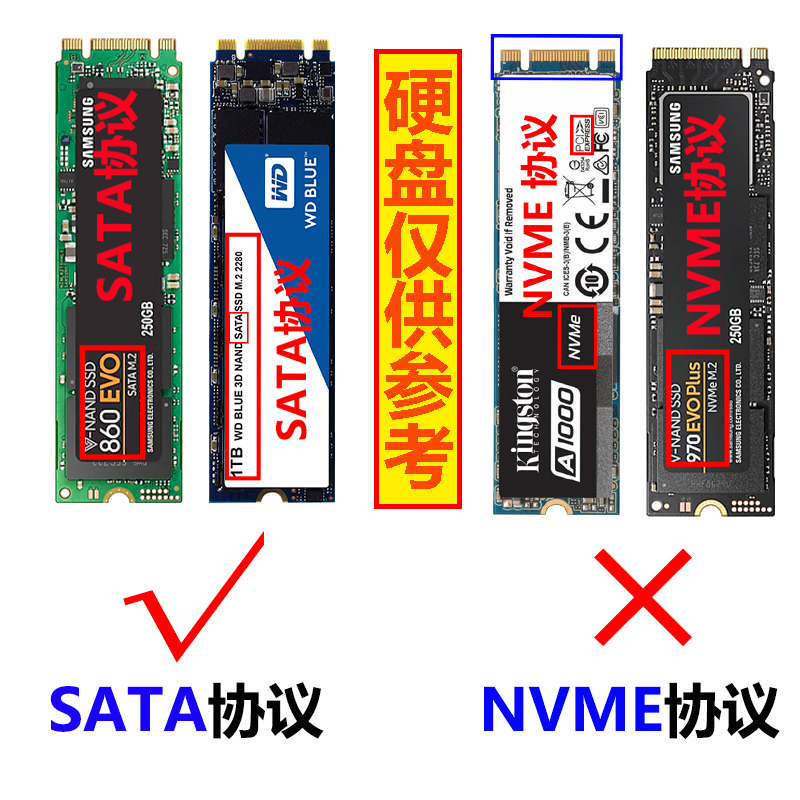 SATA 3 na M.2 (NGFF) SSD 7+5pin adaptér, karta, B key