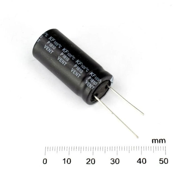 4700uF 25V 13x40mm elektrolytický kondenzátor  