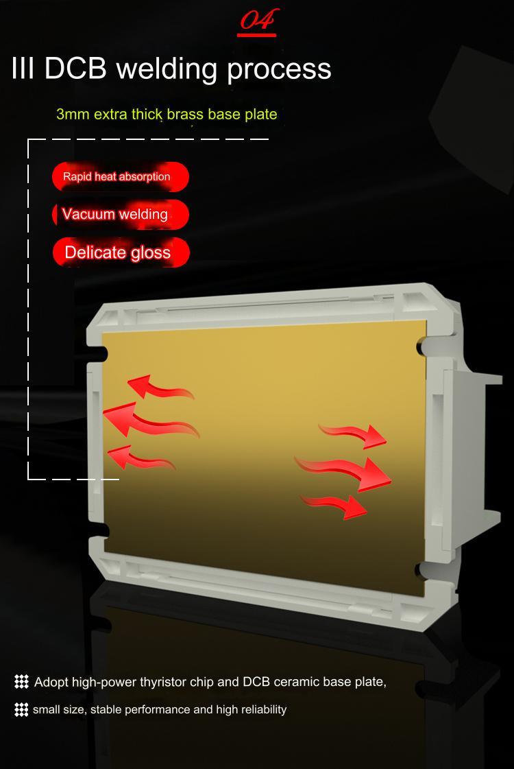 LSC jednofázový půlvlnný solid state AC regulátor napětí