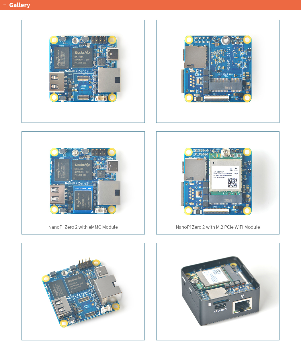 NanoPi Zero2 Combo