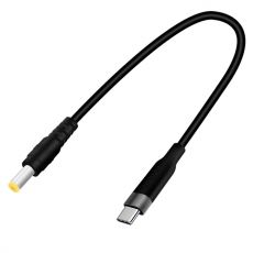 USB-C PD na DC5525 12A, 3A nabíjecí kabel, 0,4m