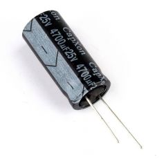 4700uF 25V 13x40mm elektrolytický kondenzátor