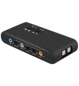 YEY 7.1 USB externí zvuková karta, 8CH DAC a 2CH ADC přes S/PDIF vstup a výstup